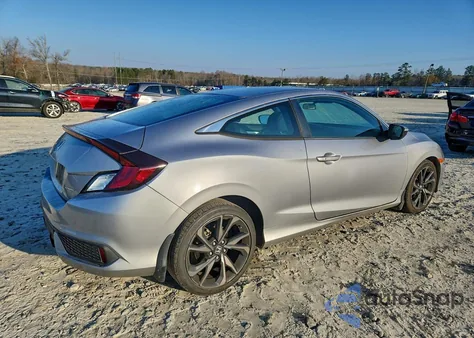 2019 Honda Civic Sport из США, поврежденный, VIN 2HGFC4B85KH308079